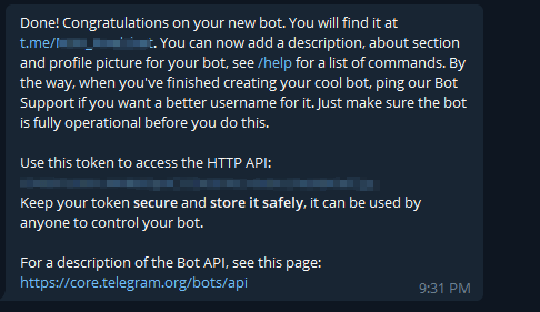 BOT API BOT API