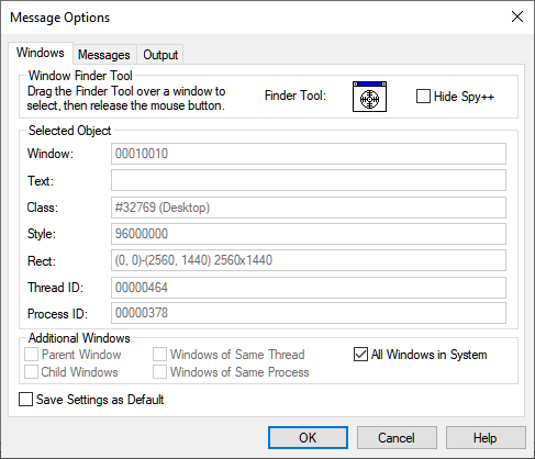All Windows in System