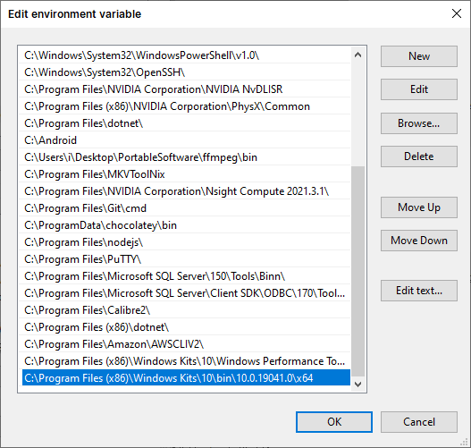 系统环境变量 系统环境变量